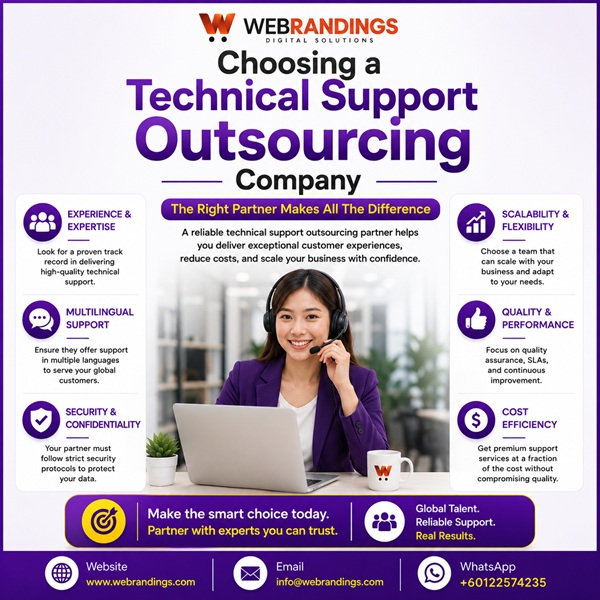 Choosing a Technical Support Outsourcing Company
